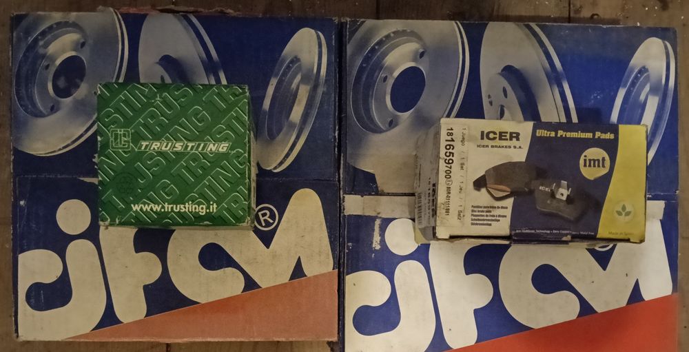 Kit completo Travões e Pastilhas Disco, novos,Fiat Panda 4x4D (169)