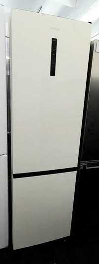 Високий двокамерний холодильник 
Кремовий колір А + + 200×60×59.2 см