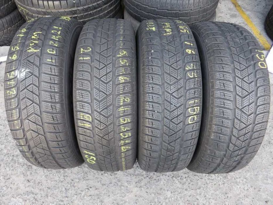 215/65 R16 102H Pirelli ScorpionWinter зима 4 штуки шини бу