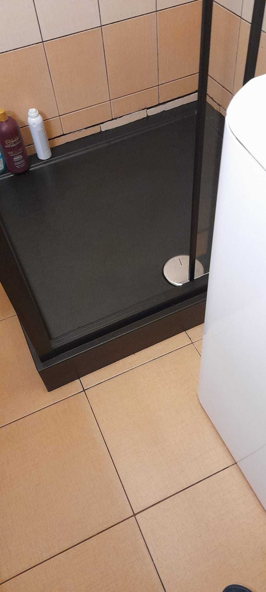Kabina prysznicowa LEDAVA CZARNY MAT, transparentne 90x100x195