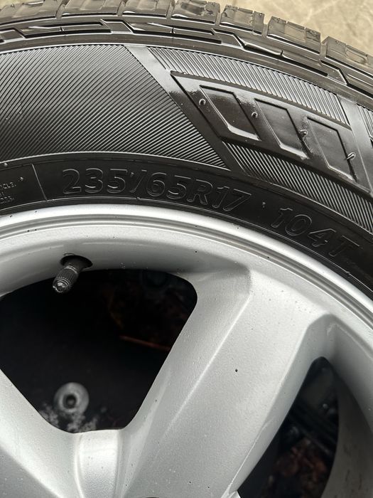 Запаска santa fe 2 r17 5*114.3 et41 sorento 235/65