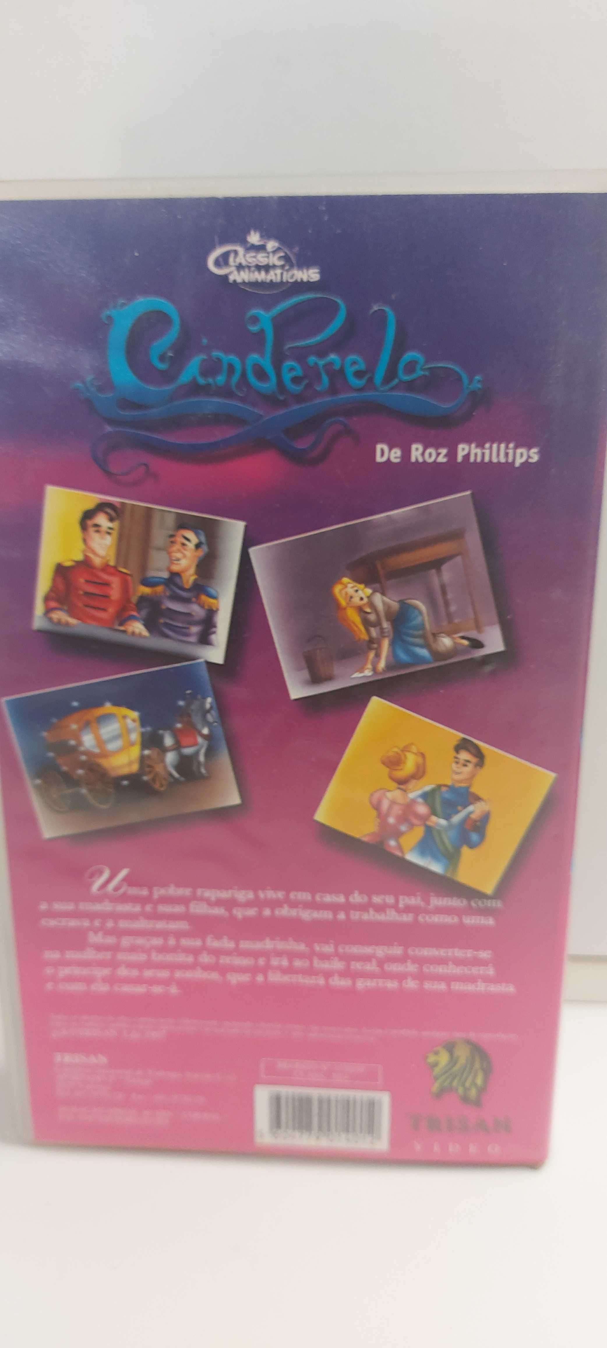 Cinderela filme em vhs