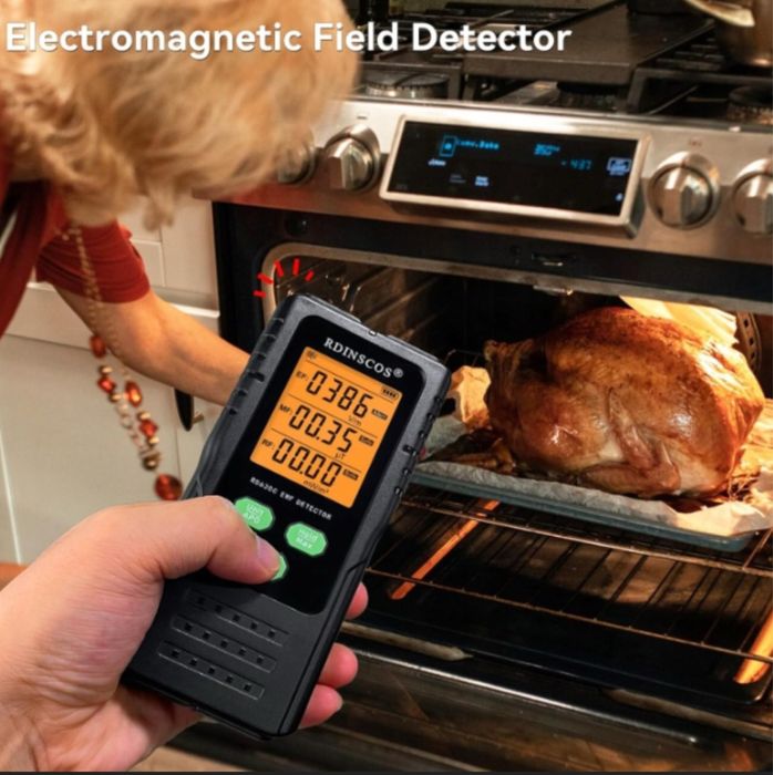 Miernik pola elektromagnetycznego tester EMF do pomiaru promieniowania