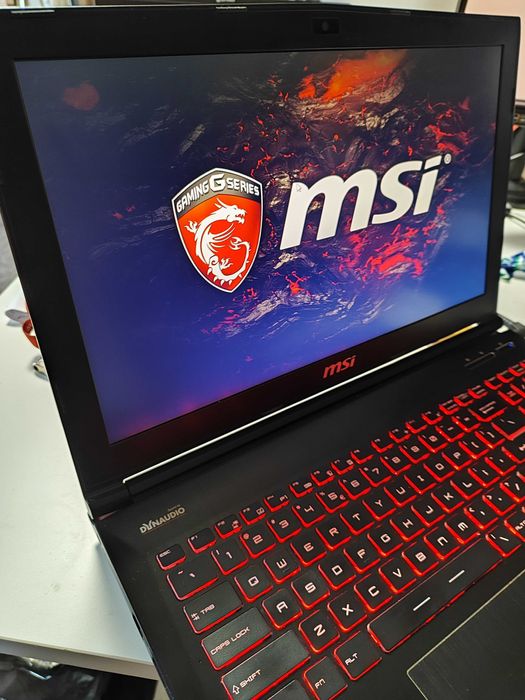 Potężny Laptop Gamingowy MSI i7-6700HQ, 16GB, 1TB SSD
