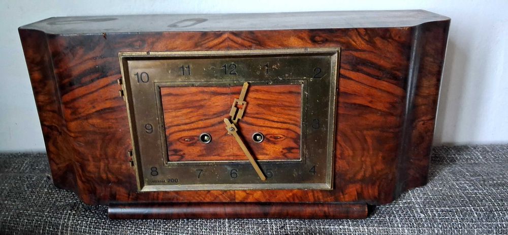 Zegar kominkowy art deco