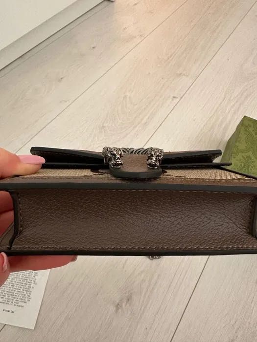 Torebka Gucci brąz skóra dionysus