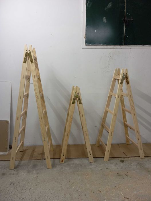 Drabiny drewniane malarskie