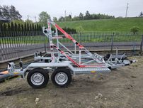 Przyczepa/laweta kablowa kablówka wynajem 2600mm 3,5t samozaładowcza