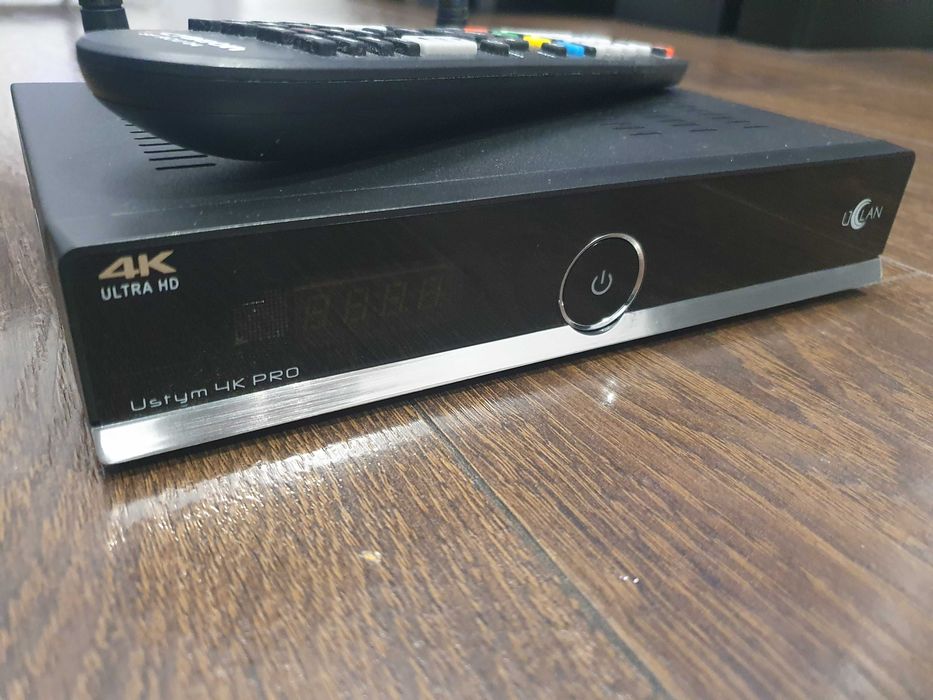 Tuner satelitarny 4K Ustym uClan + DVB-T2 (telewizja naziemna)