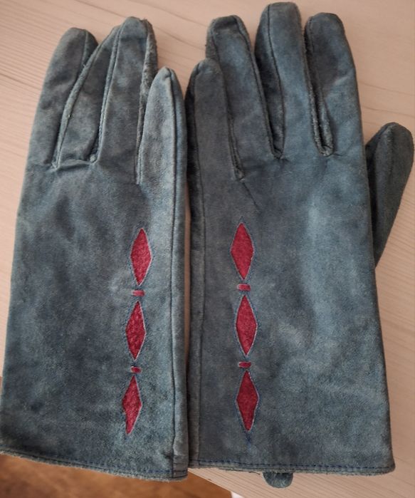 Перчатки замшеві(осінь) XS