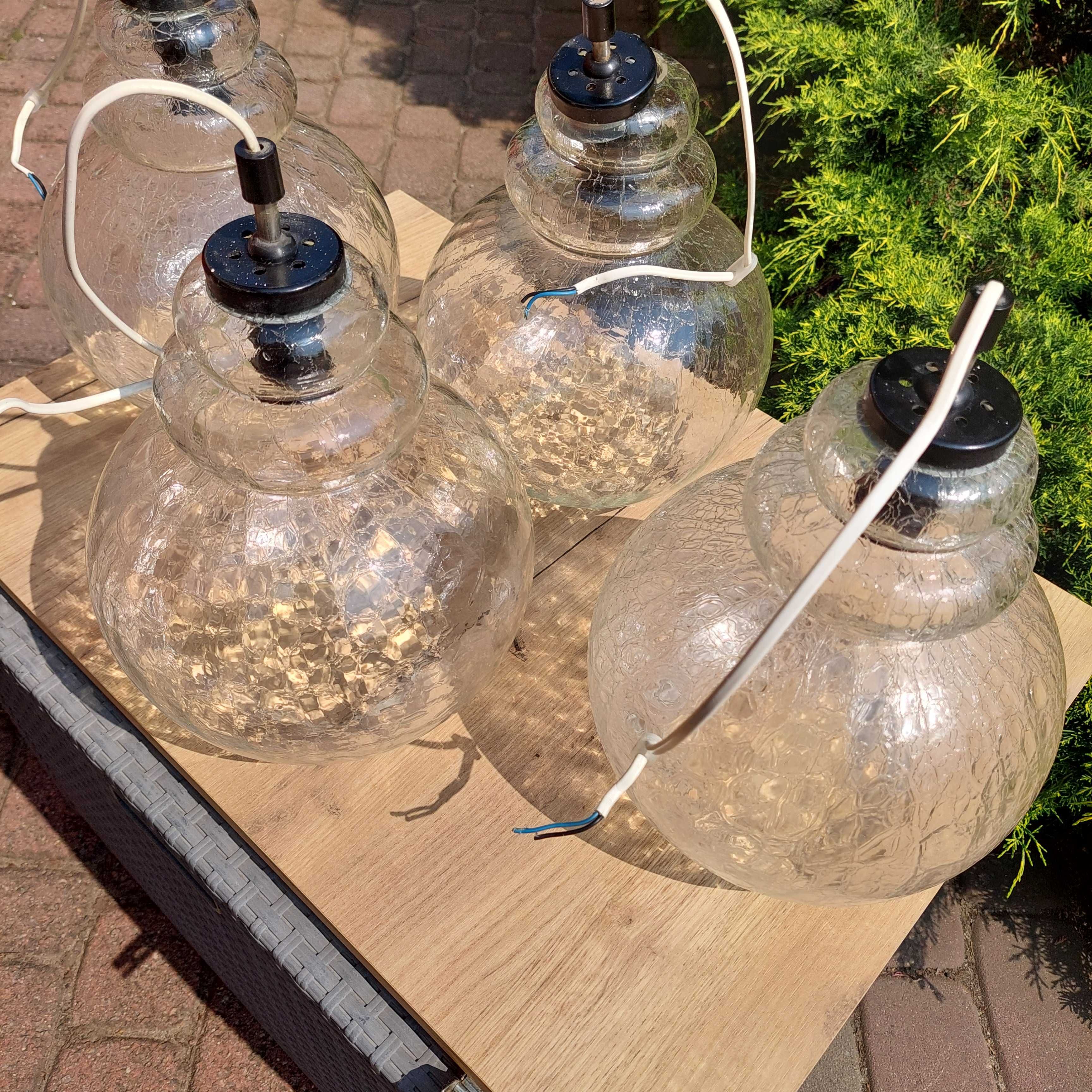 Lampa wiszaca PRL