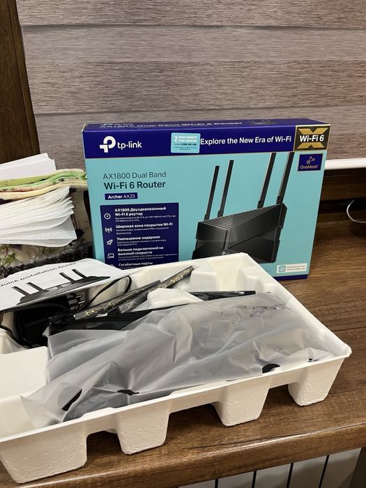 Маршрутизатор інтернет WiFi6 TP-Link Archer AX23