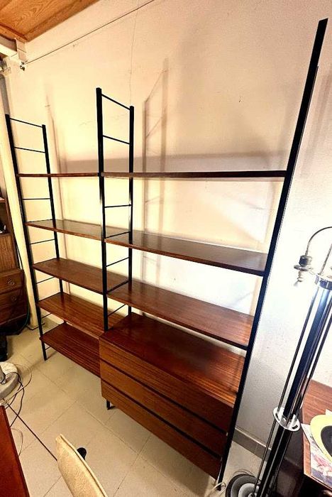 Estante dupla olaio vintage + 166comp x 27,5prof x 34prof x 201alt.