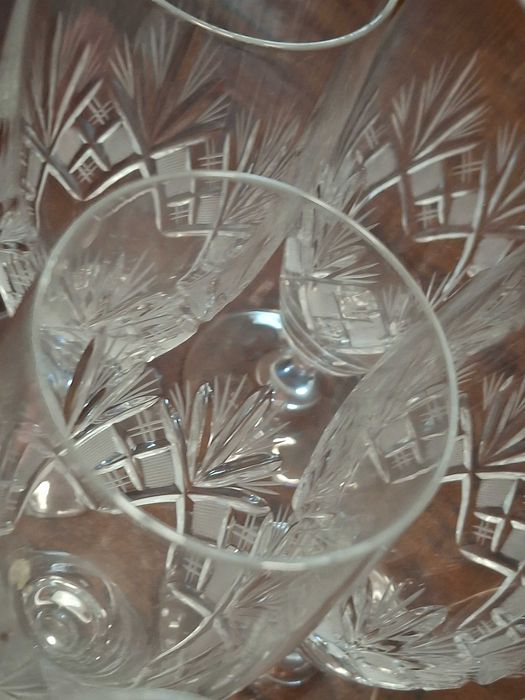 Boêmia. Taças de champanhe