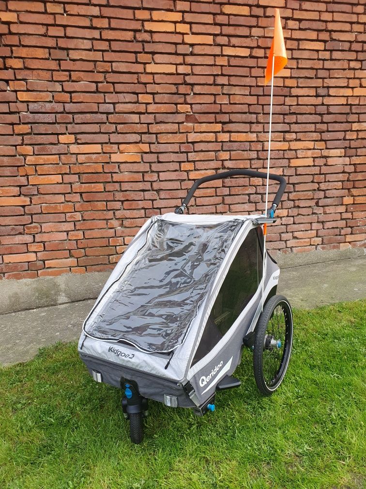 Przyczepka rowerowa Queridoo Kidgoo 2