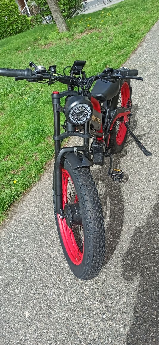 Rower elektryczny fatbike