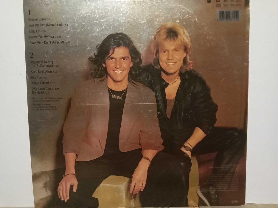 Виниловая пластинка Modern Talking  Ready For Romance  1986 г.