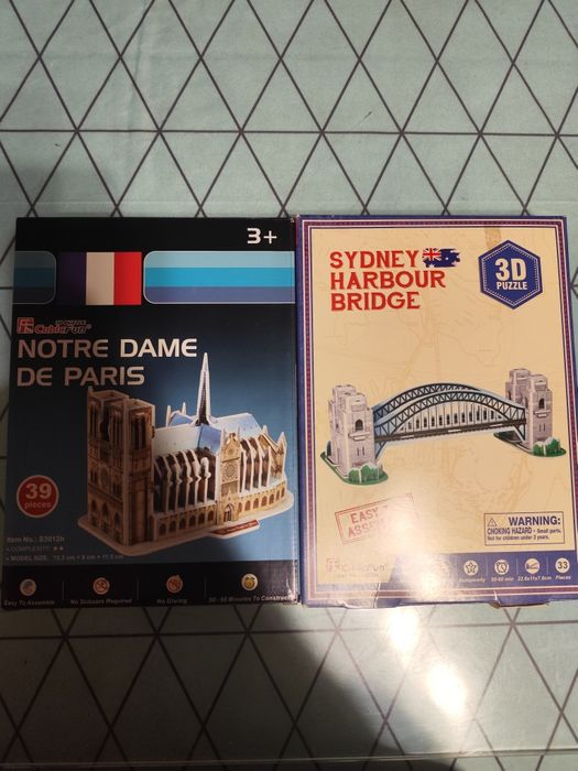 3D пазл Нотр-Дам-де-Пари 39 штук