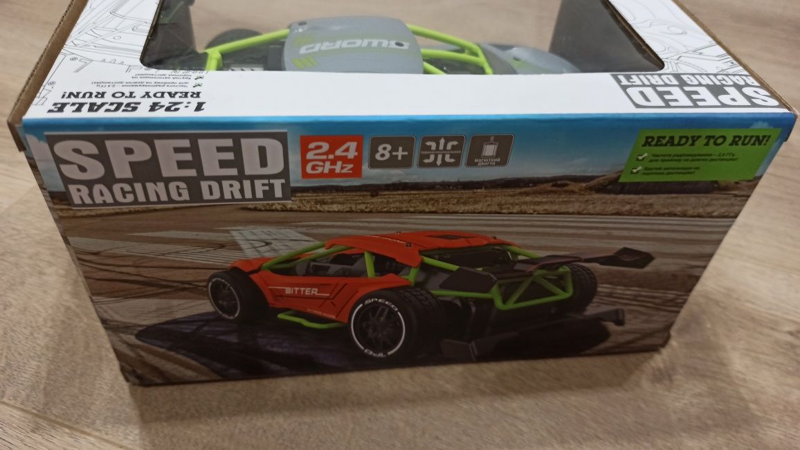 Машинка на радіокеруванні на радиоуправлении 1:24 Speed Racing Drift A