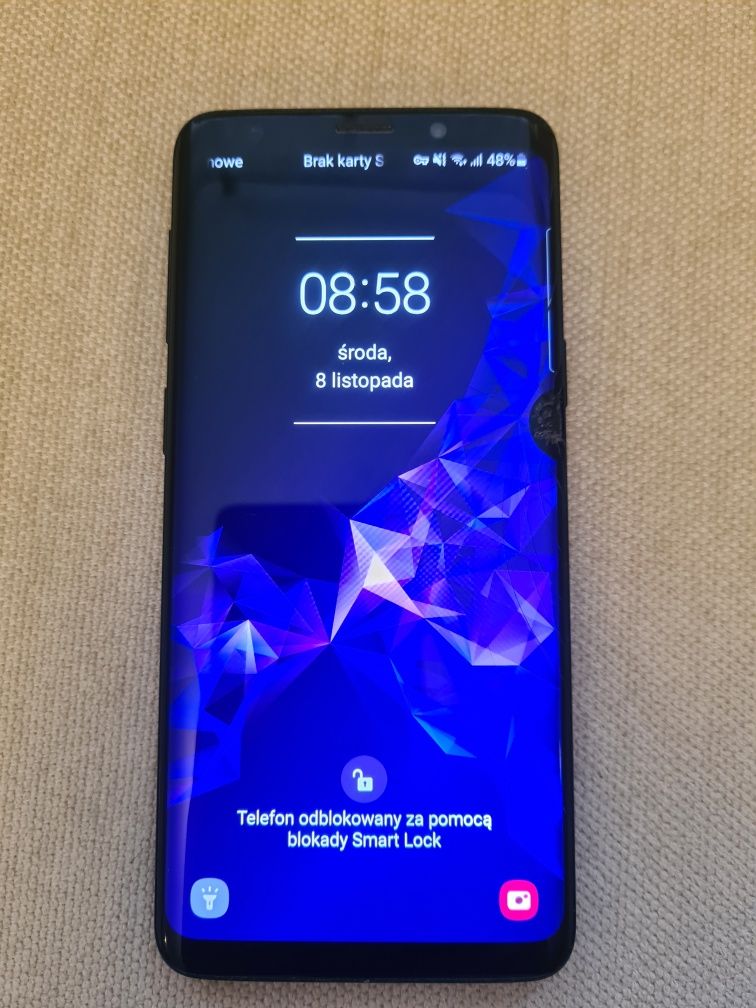 Samsung Galaxy S9 4/64 GB, czarny, sprawny