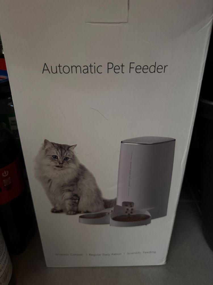 ROJECO Automatyczny podajnik karmy dla kotów