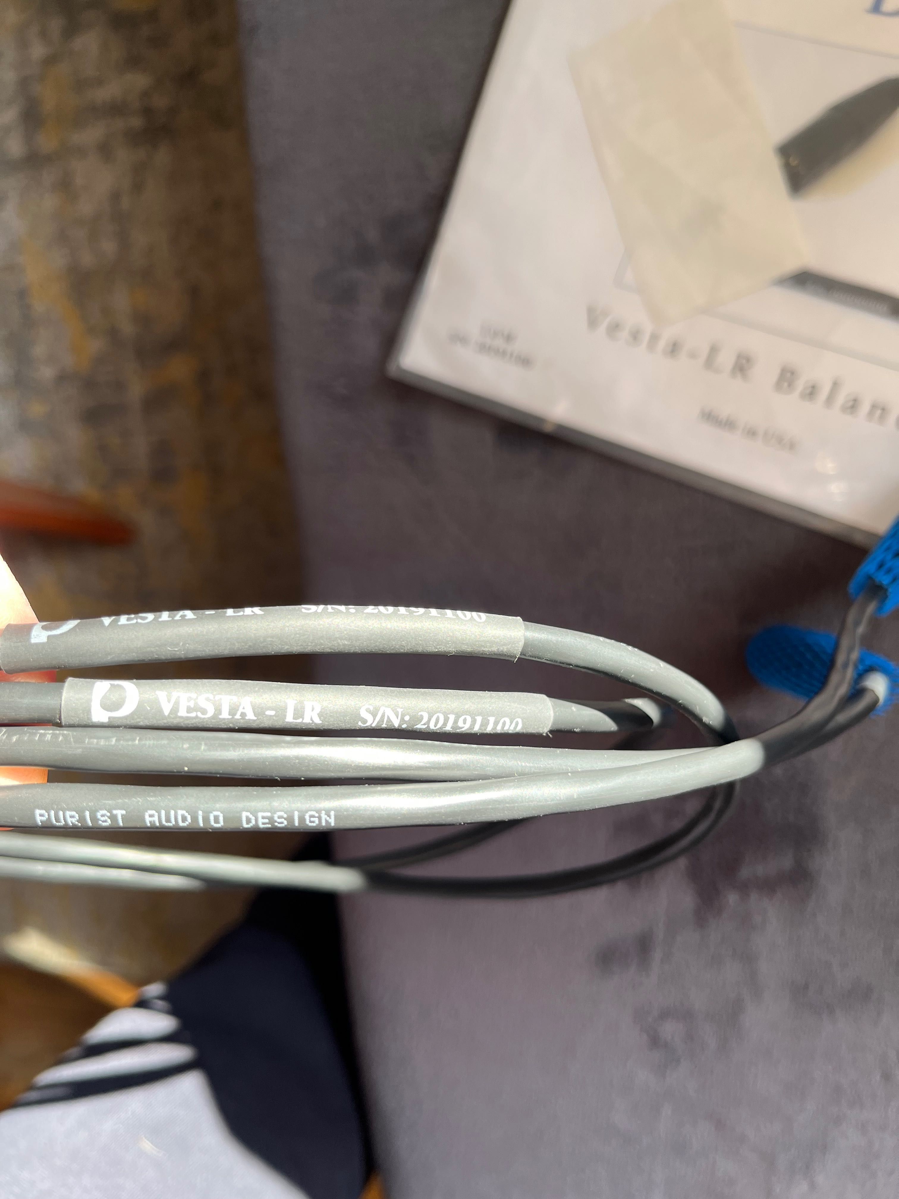Purist Audio Design Vesta XLR 1m