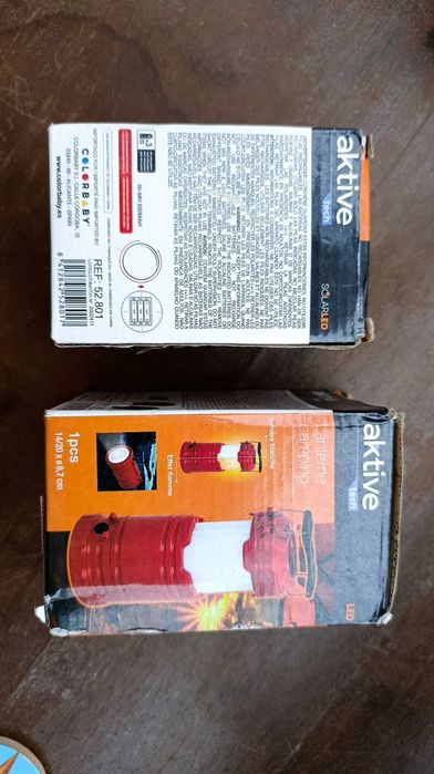 Lanterna Led ou AA, Camping