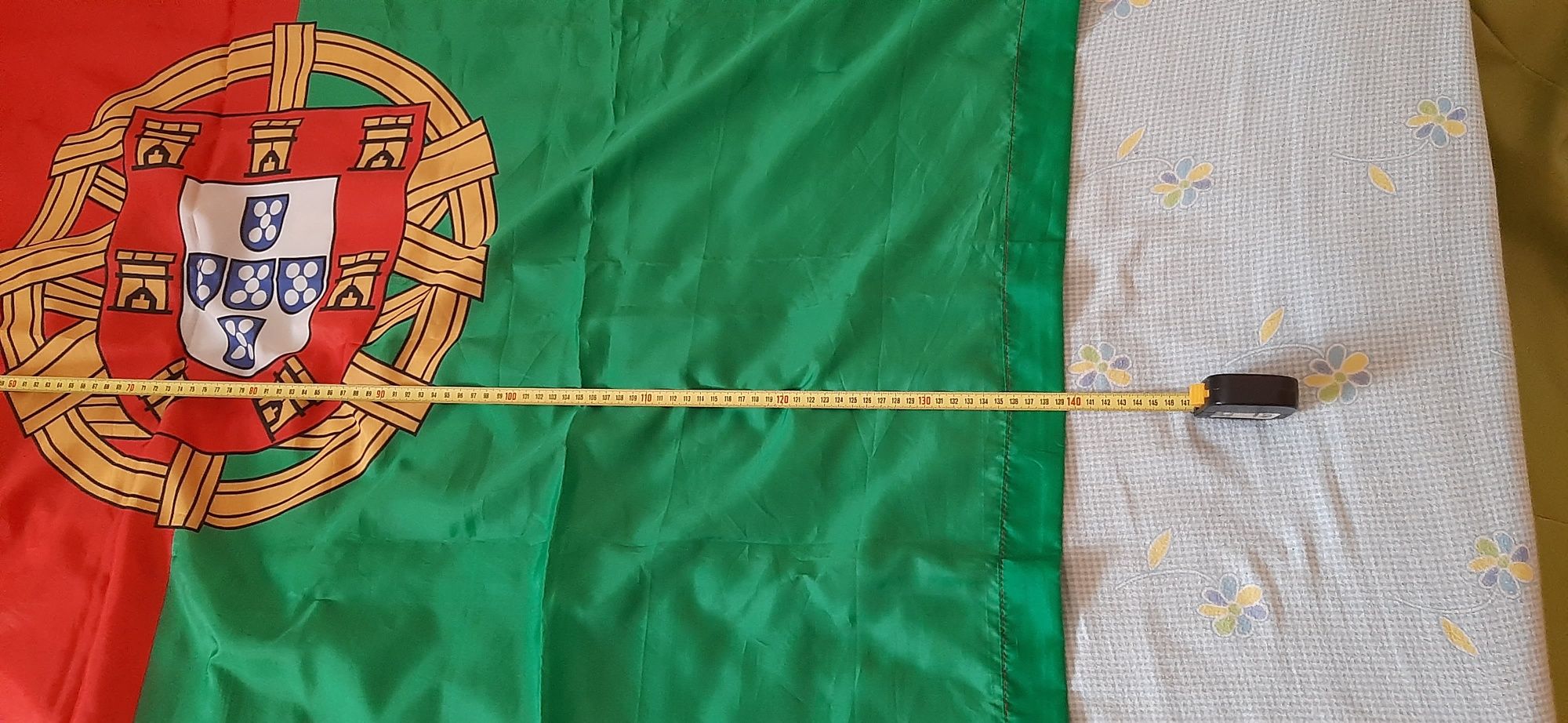 Bandeira Portugal nova 1,40cm×0,90cm(oferta de outra bandeira)