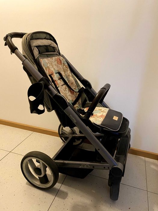 Wózek Mutsy Igo 2w1 - DUŻY zestaw gondola i spacerówka