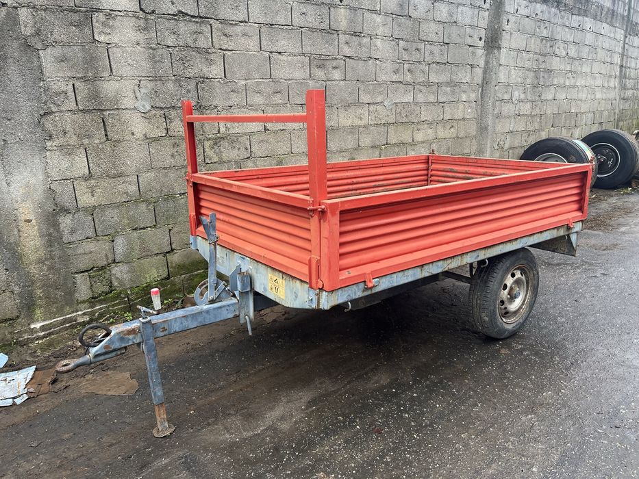 Reboque agricola 750kg com documentos