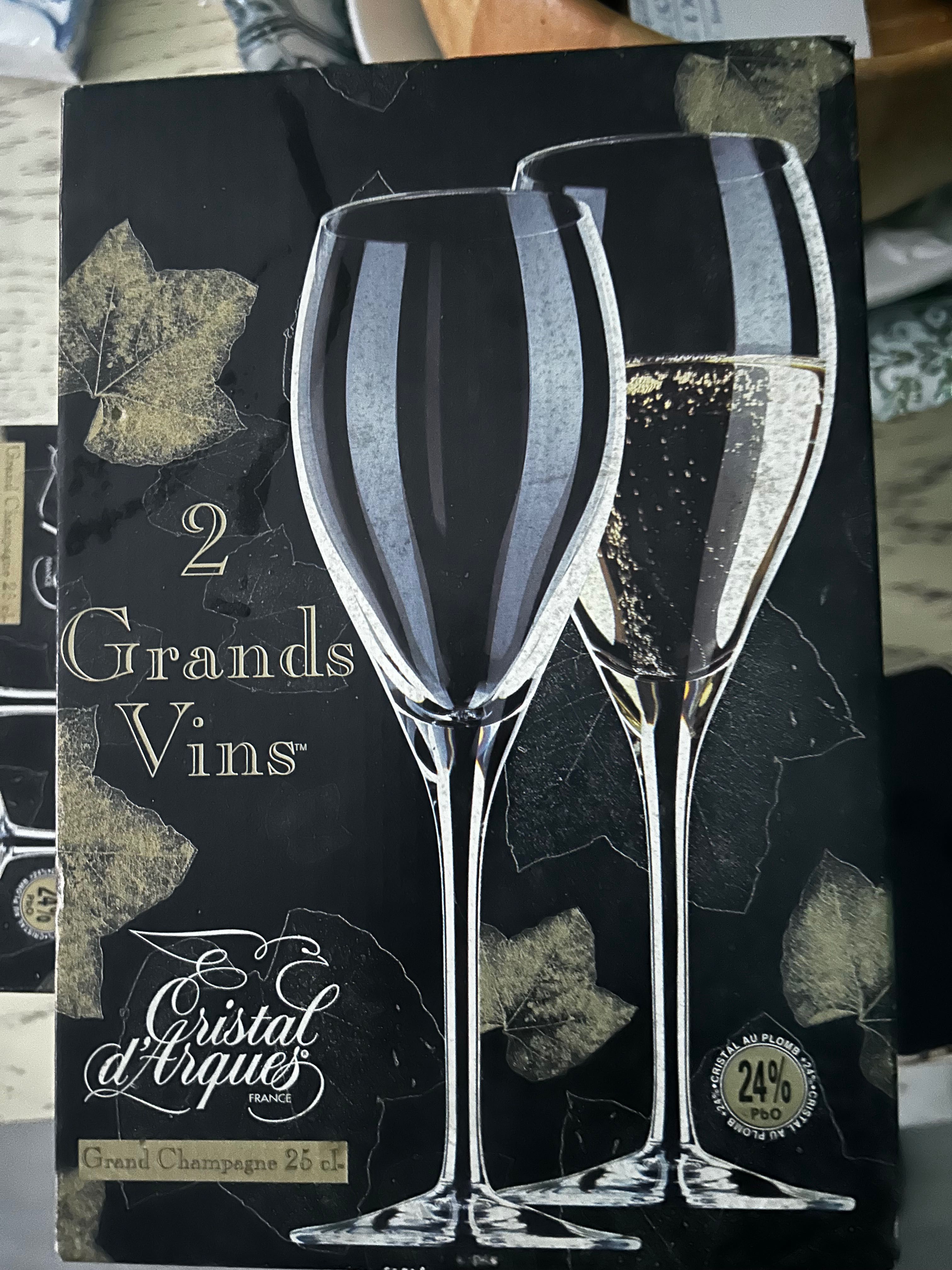 Kieliszki 5szt. Grands Vins Cristal d’Arques France