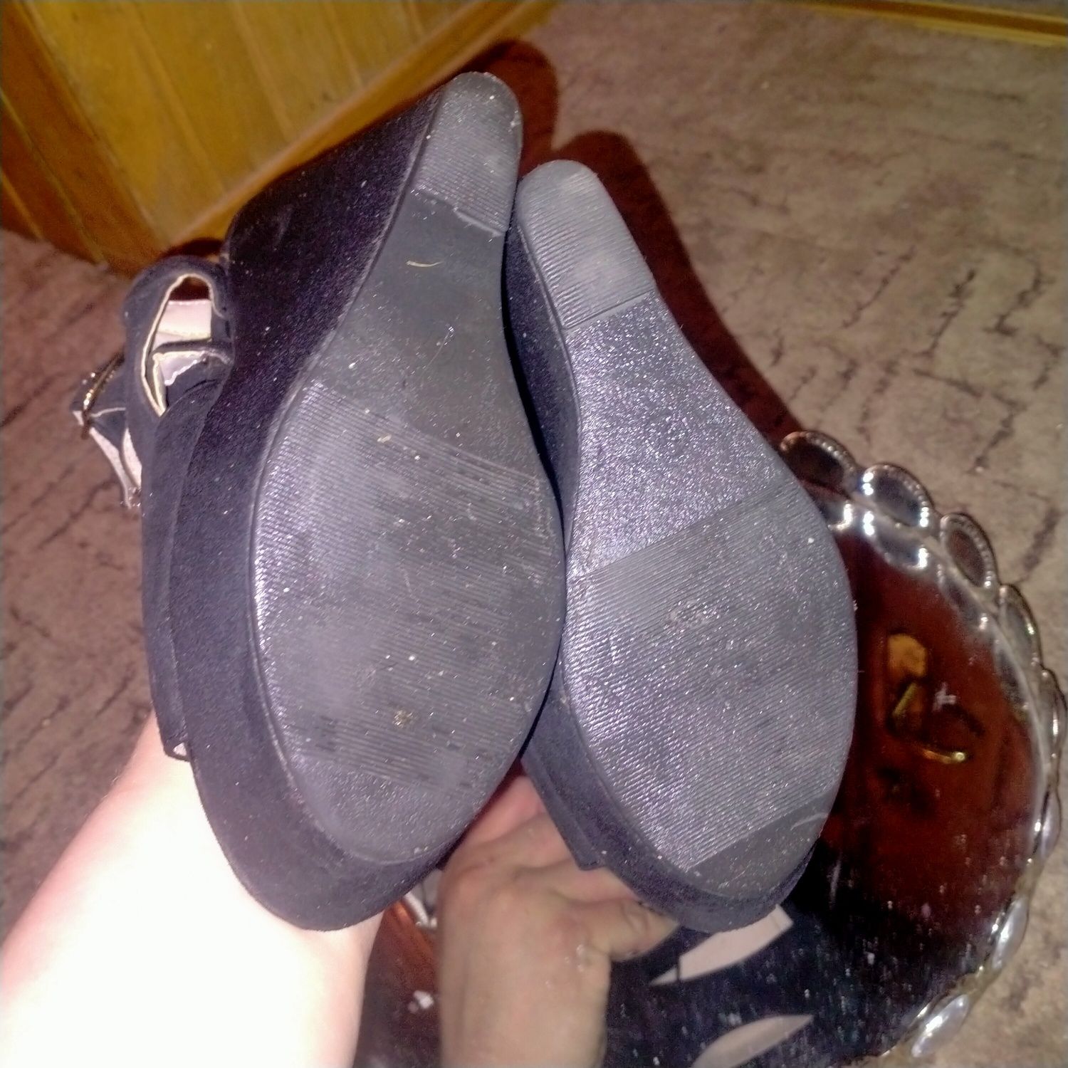 Buty czarne zamszowe 37rozmiar High Hells,Pole Dance