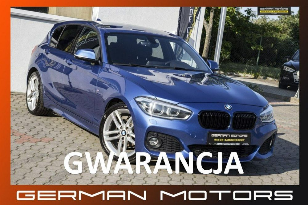 BMW Seria 1 LIFT / M-pakiet / Navi / Ledy / Serwis ASO / Gwarancja / Piękna !