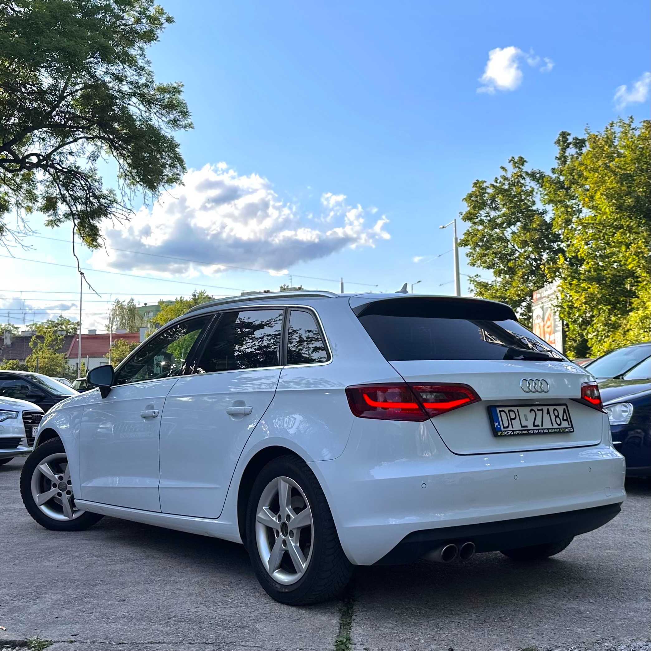 Audi A3 8V Sportback|1.4Turbo140KM|Automat|Łopatki|LED|Navi|Xenon|2013