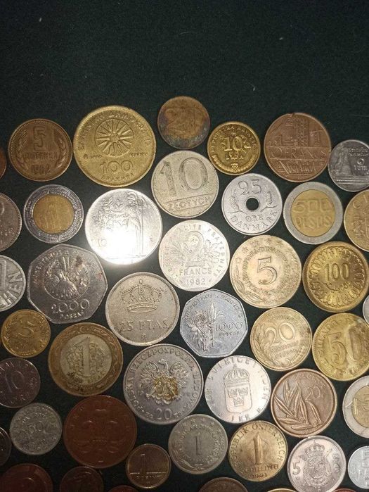 Набір монет світу 100 шт. - без повторів / набір №11