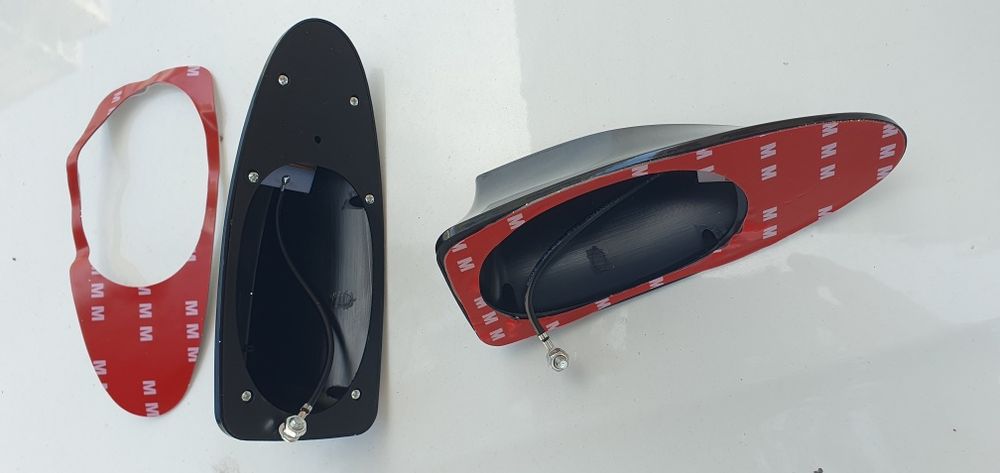 2 Antenas barbatana de tubarão para BMW