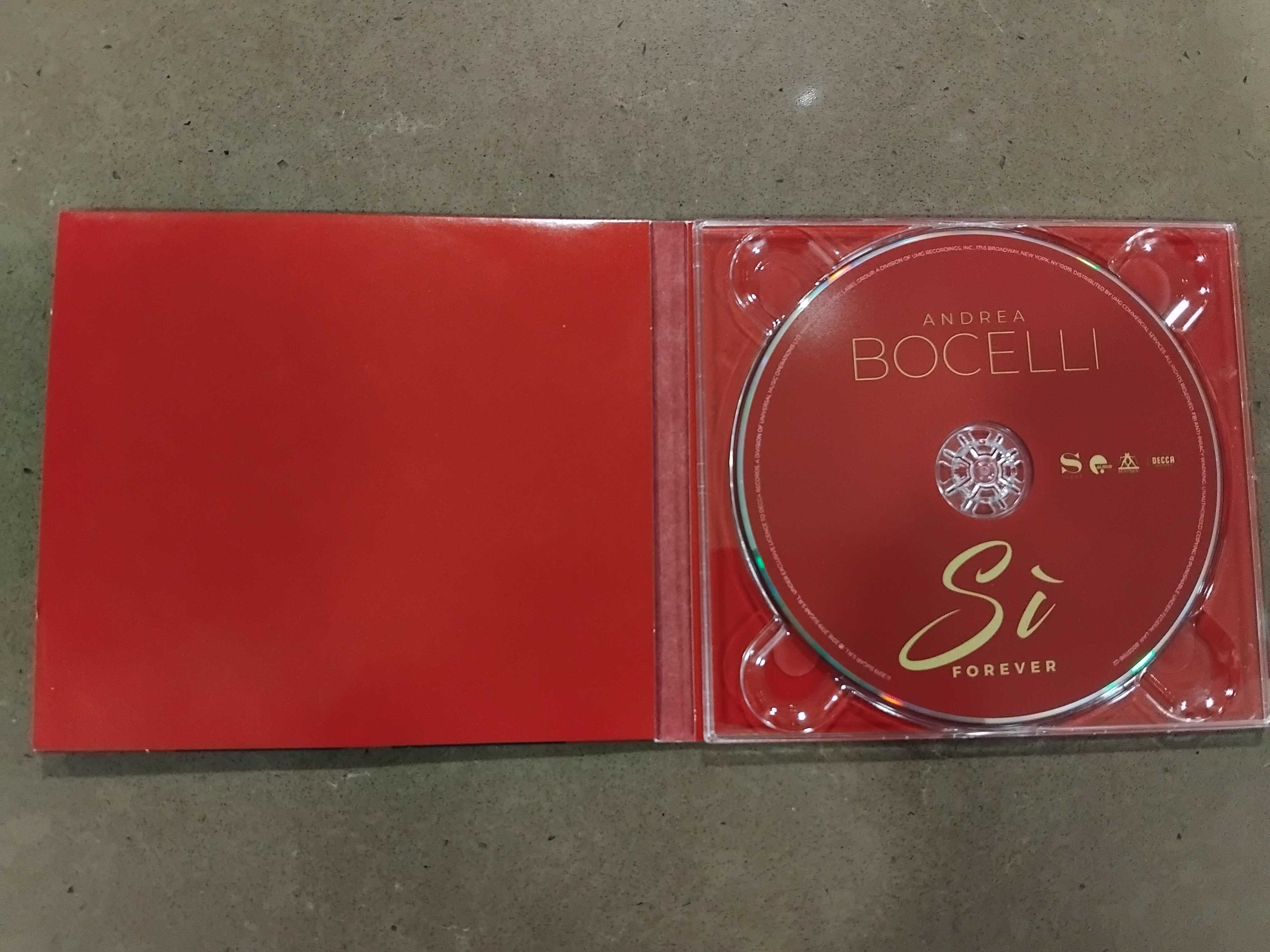 Andrea Bocelli em cd novo