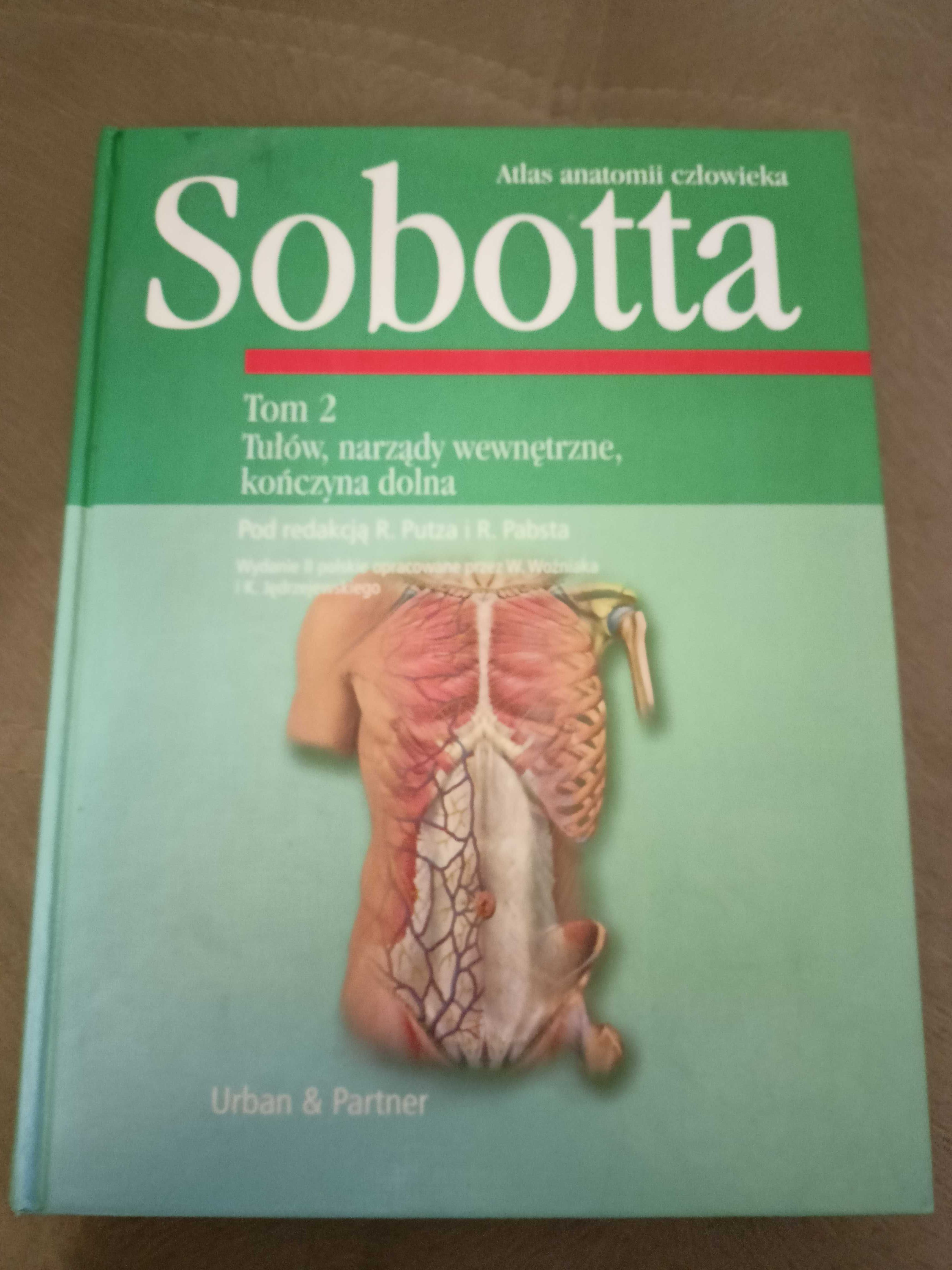 Atlas anatomii Sobotta tom  2
