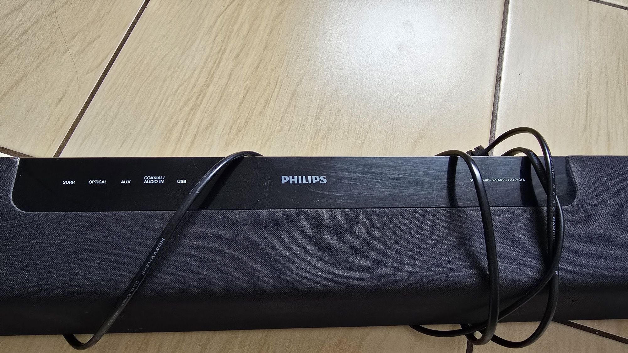 Soundbar Philips HTL2101A pilot  super dzwiek tanio!