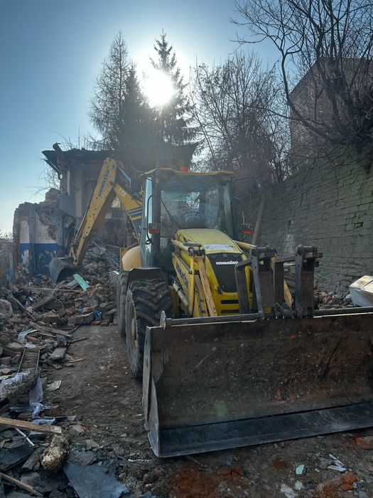 Usługi koparko-ładowarka i minikoparka wynajem