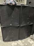 Sistema de Som EV Electro Voice 4 tops