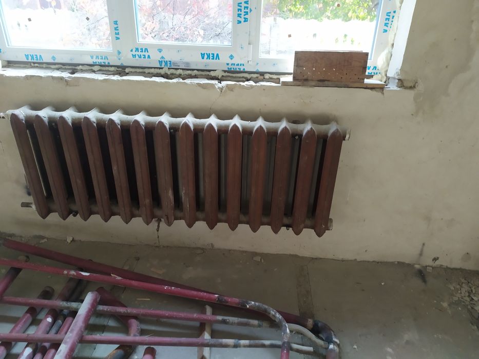 Продам чугунные радиаторы б/у