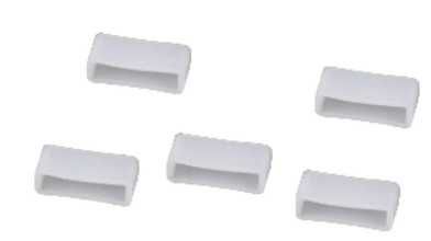 5x Szlufka Do SMARTWATCH Garmin Samsung 22 mm BIAŁA Uniwersalna