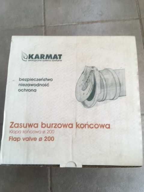 Zasuwa burzowa końcowa fi200