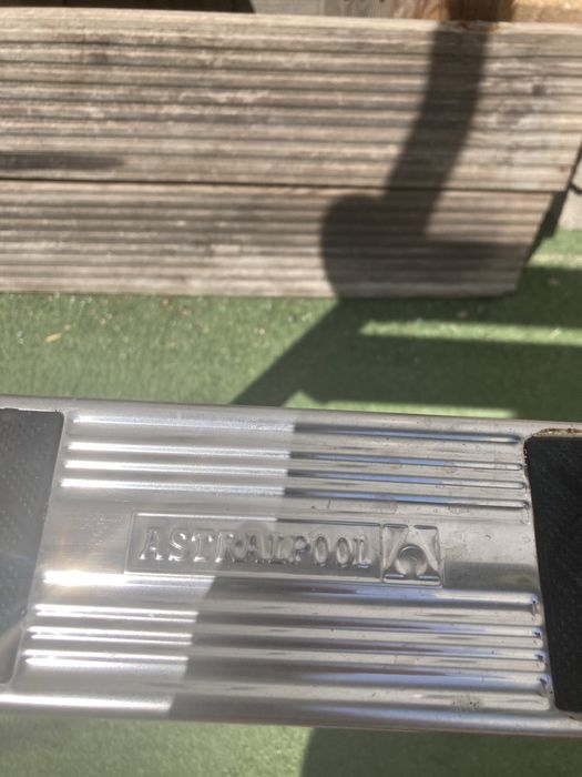 Escada em inox piscina