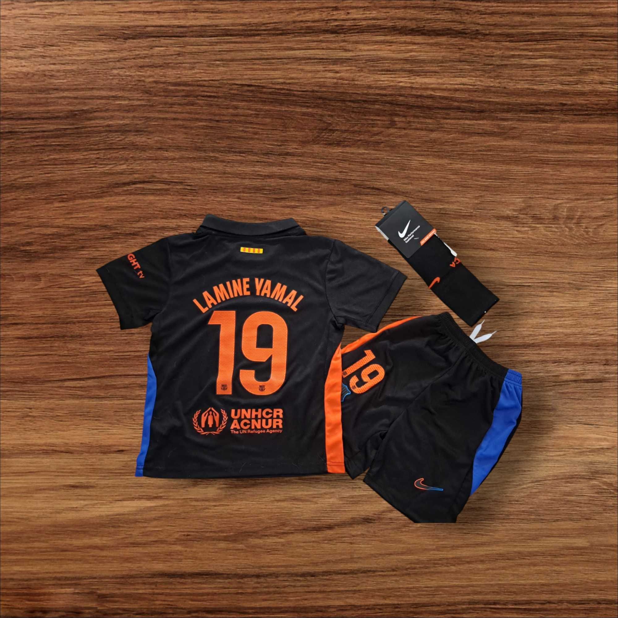 FC Barcelona Lamine Yamal Komplet Nike Sezon 24/25 Różne Rozmiary