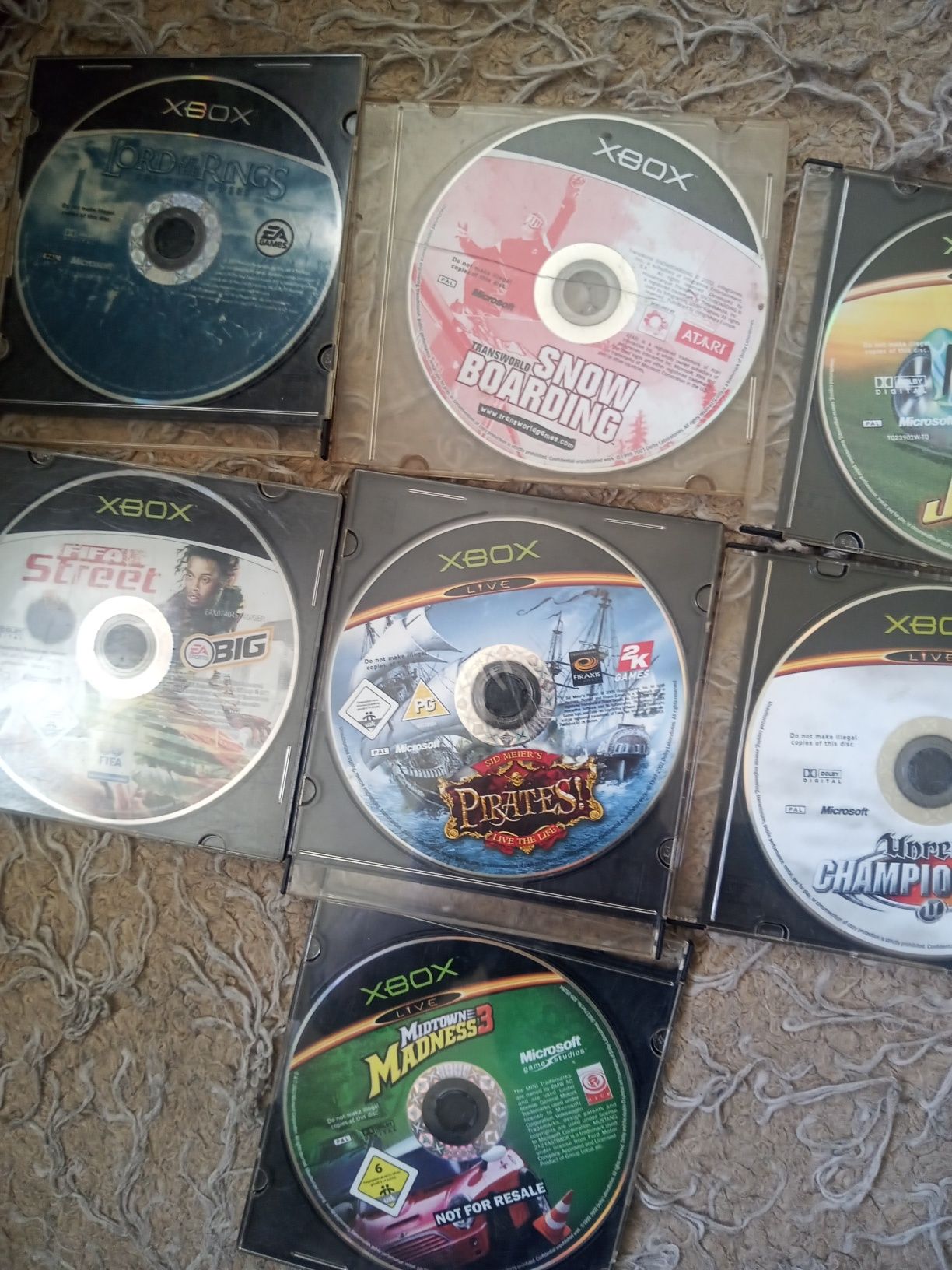 Płyty do xbox clasic