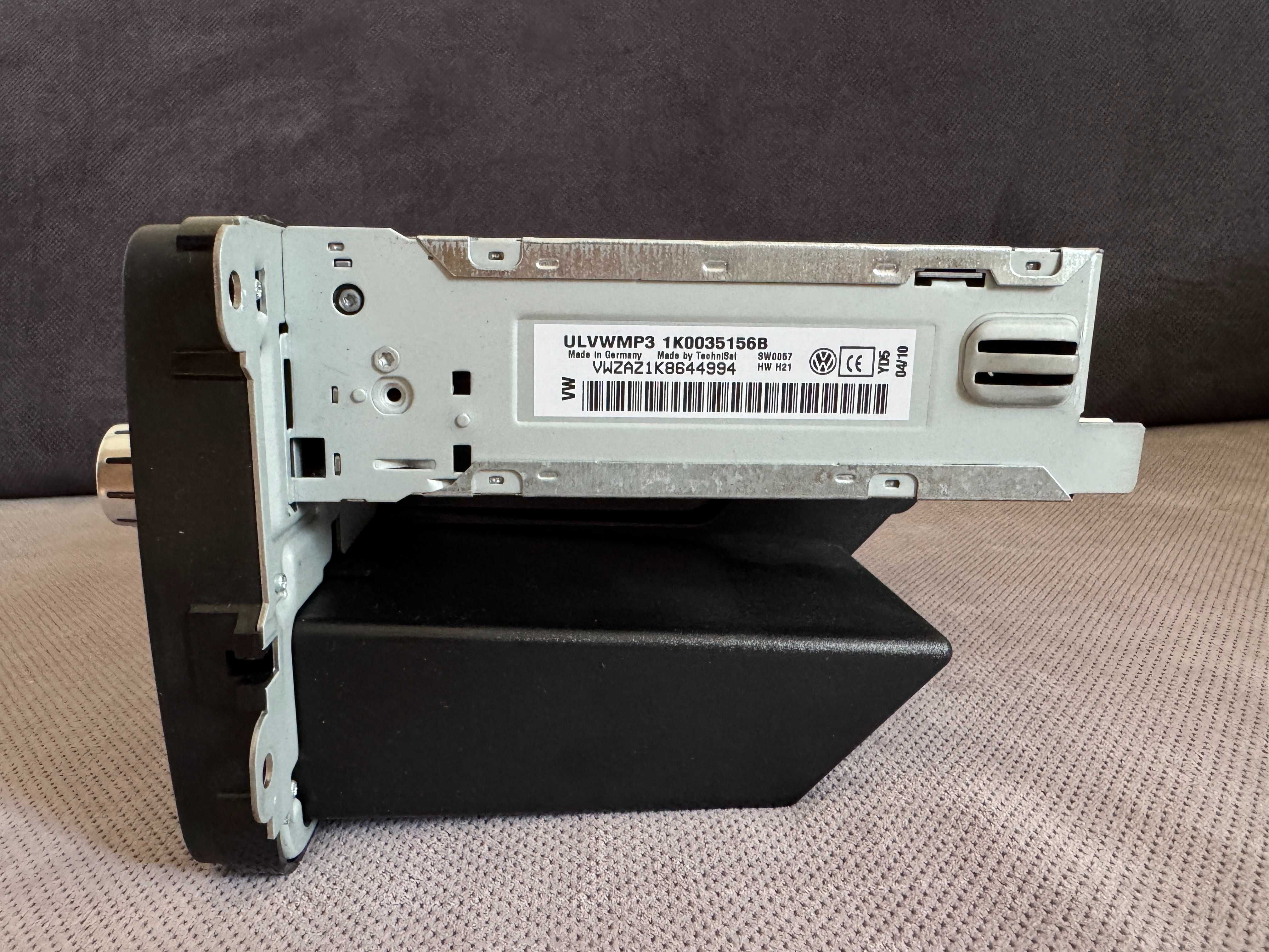 Oryginalne radio VW Golf 6