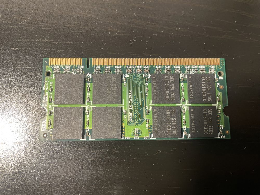 Memória RAM 1 gigabyte