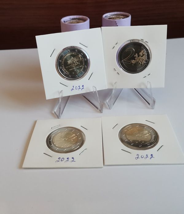 Moeda 2022 comemorativa 2€ -"Travessia do Atlântico Sul"